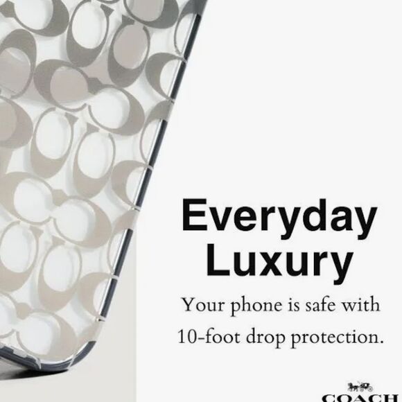 Coach Signature C Ombre MagSafe IPhone 16 Pro Max Case- Deep Forest - Picture 4 of 7